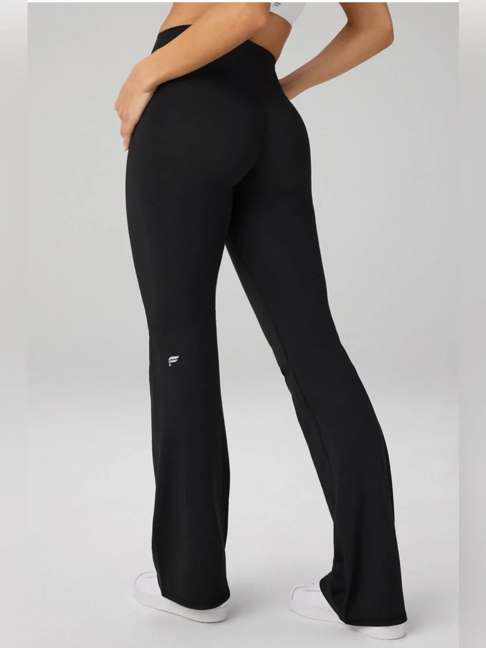 Fabletics PureLuxe High-Waisted TLC Kick Flare - black - size XL - NWT